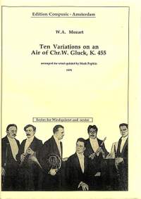 Mozart, W A: 10 Variationen KV 455 über ein Thema von Gluck