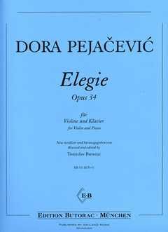 Pejačević, D: Elegie op 34