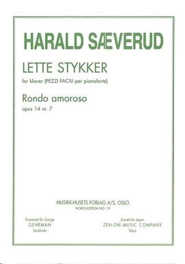 Saeverud, H: Rondo amoroso op 14/7 (lette stykker)