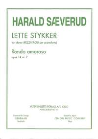 Saeverud, H: Rondo amoroso op 14/7 (lette stykker)