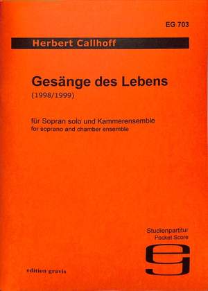 Callhoff, H: Gesänge des Lebens