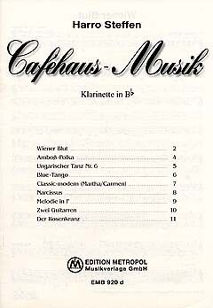 Steffen, H: Cafehaus Musik