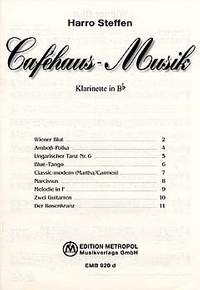 Steffen, H: Cafehaus Musik