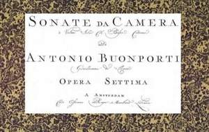 Bonporti, F A: Sonate op 7 + op 10 78