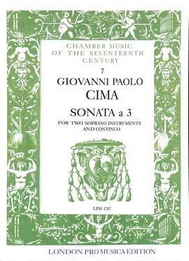 Cima, G P: Sonata a tre
