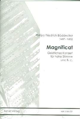 Boeddecker, P F: Magnificat anima mea dominum