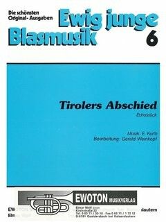 Kurth, E: Tirolers Abschied