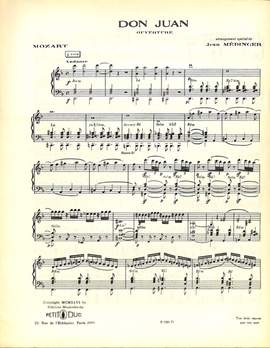 Mozart, W A: Don Giovanni KV 527 - Ouvertüre