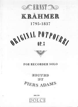 Kraehmer, E: Original Potpourri op 3
