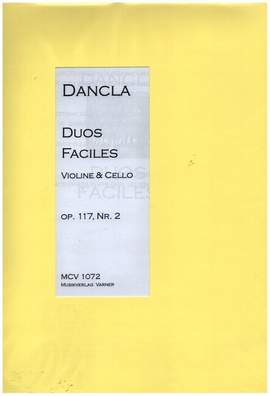 Dancla, C: Duo facile op 117/2