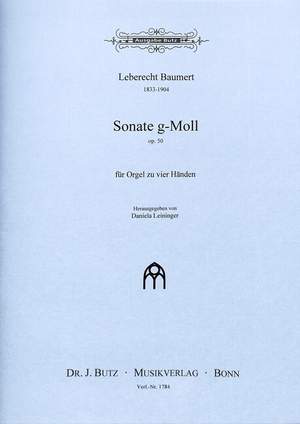 Baumert, L: Sonate g-moll op 50