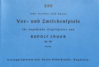 Jäger, R: 200 sehr leichte und kurze Vor und Zwischenspiele