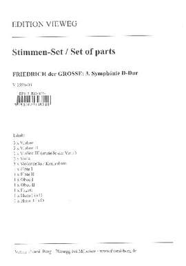 Friedrich II.: Sinfonie 3 D-Dur