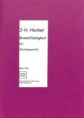 Hecker, J: Bremsflüssigkeit