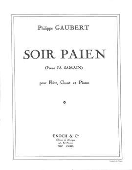 Gaubert, P: Soir paien