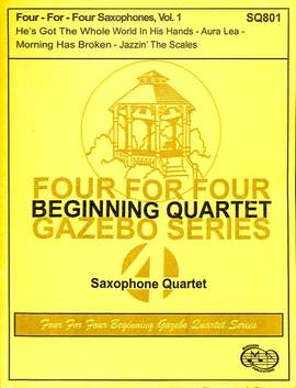 Four for four saxophones 1