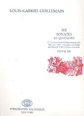 Guillemain, L: 6 Sonates en quatuor 243