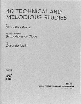 Parisi, S: 40 technical + melodious studies 1