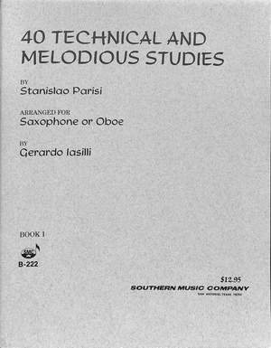 Parisi, S: 40 technical + melodious studies 1