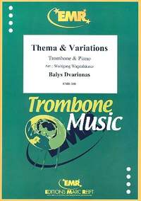Dvarionas, B: Thema + Variationen