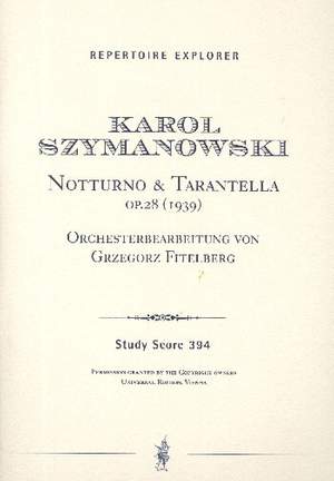 Szymanowski, K: Notturno + Tarantella op 28