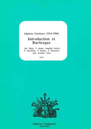 Gaalman, A: Introduction et Burlesque