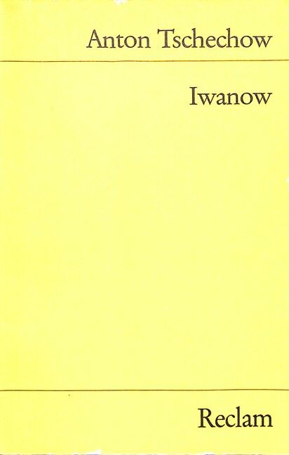 Chekhov, A: Iwanow