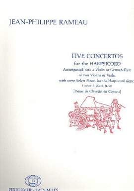 Rameau, J: 5 Concertos (pieces de clavecin en concert)