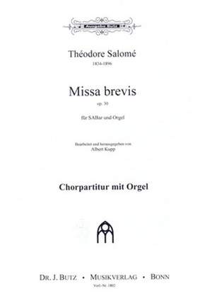 Salome, T: Missa brevis op 30