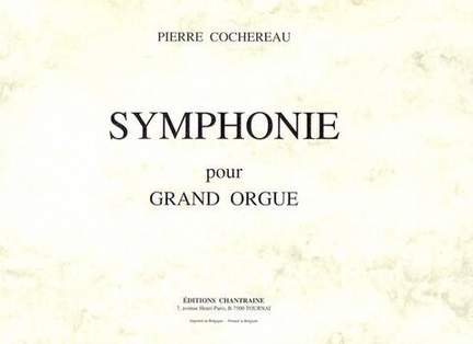 Cochereau, P: Sinfonie