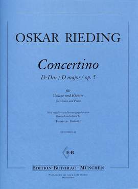 Rieding, O: Concertino D-Dur op 5