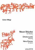 Maegi, E: 9 Stücke von C-Dur bis Fis-Dur