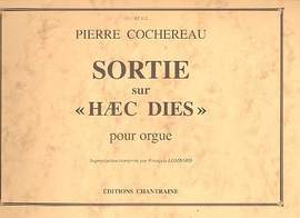 Cochereau, P: Sortie sur haec dies