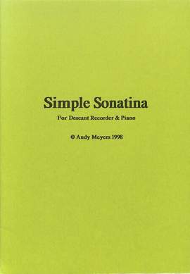Meyers, A: Simple Sonatina