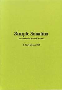 Meyers, A: Simple Sonatina