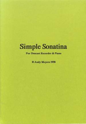 Meyers, A: Simple Sonatina