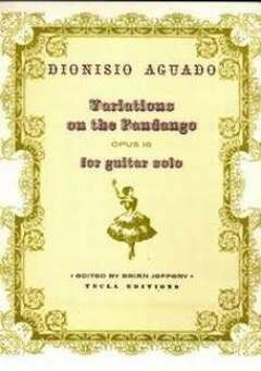 Aguado, D: Variations on the fandango op 16