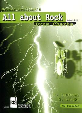 Beeftink, H: All about Rock 1-4 - drumcharts
