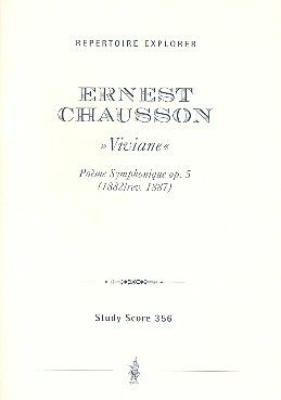 Chausson, E: Viviane op 5 (poeme symphonique)