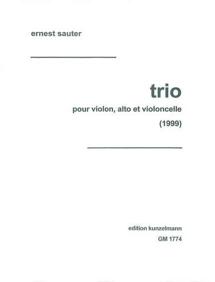 Sauter, E: Trio