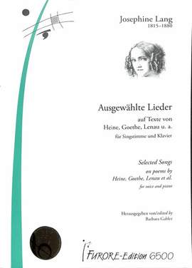 Lang, J: Ausgewählte Lieder