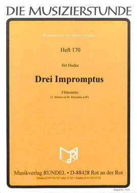 Hudec, J: 3 Impromptus 170