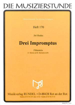 Hudec, J: 3 Impromptus 170