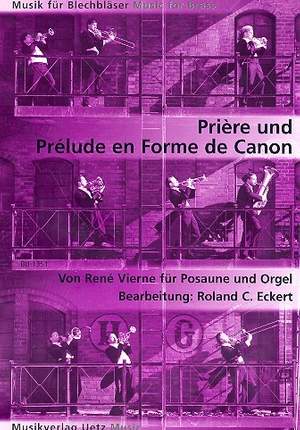 Vierne, R: Priere et prelude en forme de canon