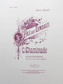 Chaminade, C: Pas des cymbales op 36/2