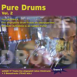 Berker, S: Pure Drums 2 - jazz grooves 2
