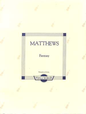 Matthews, A: Fantasie