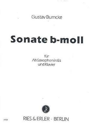 Bumcke, G: Sonate b-moll