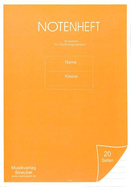 Notenheft A4