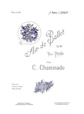 Chaminade, C: Air de ballet op 30